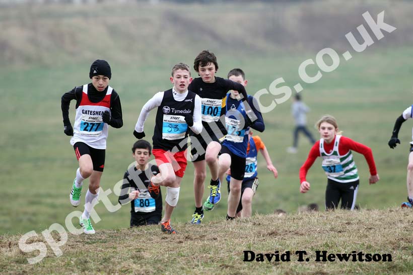 Under-13s start, North East Harrier League, Wrekerton, Gateshead